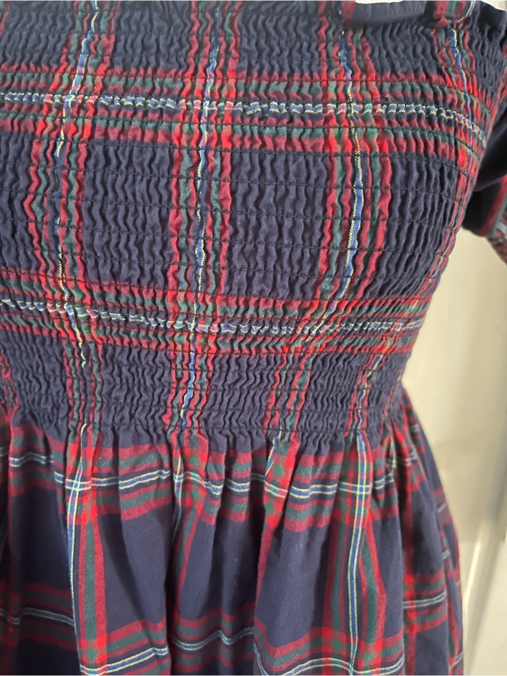Hill House Plaid Nap Dress - Picture 4 of 6
